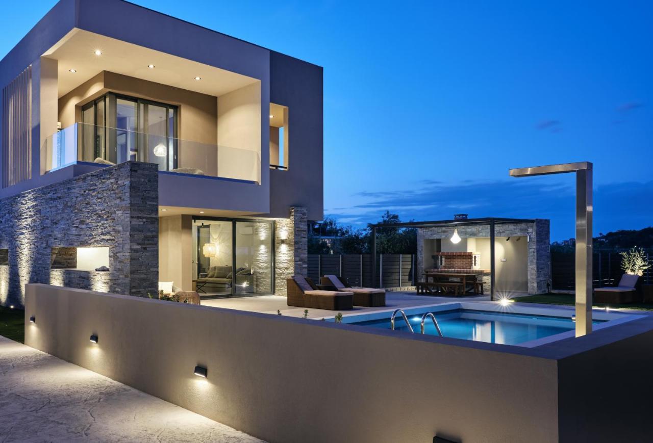 Aguacate Ioni With Heated Private Swimming Pool Villa Tsilivi  Buitenkant foto