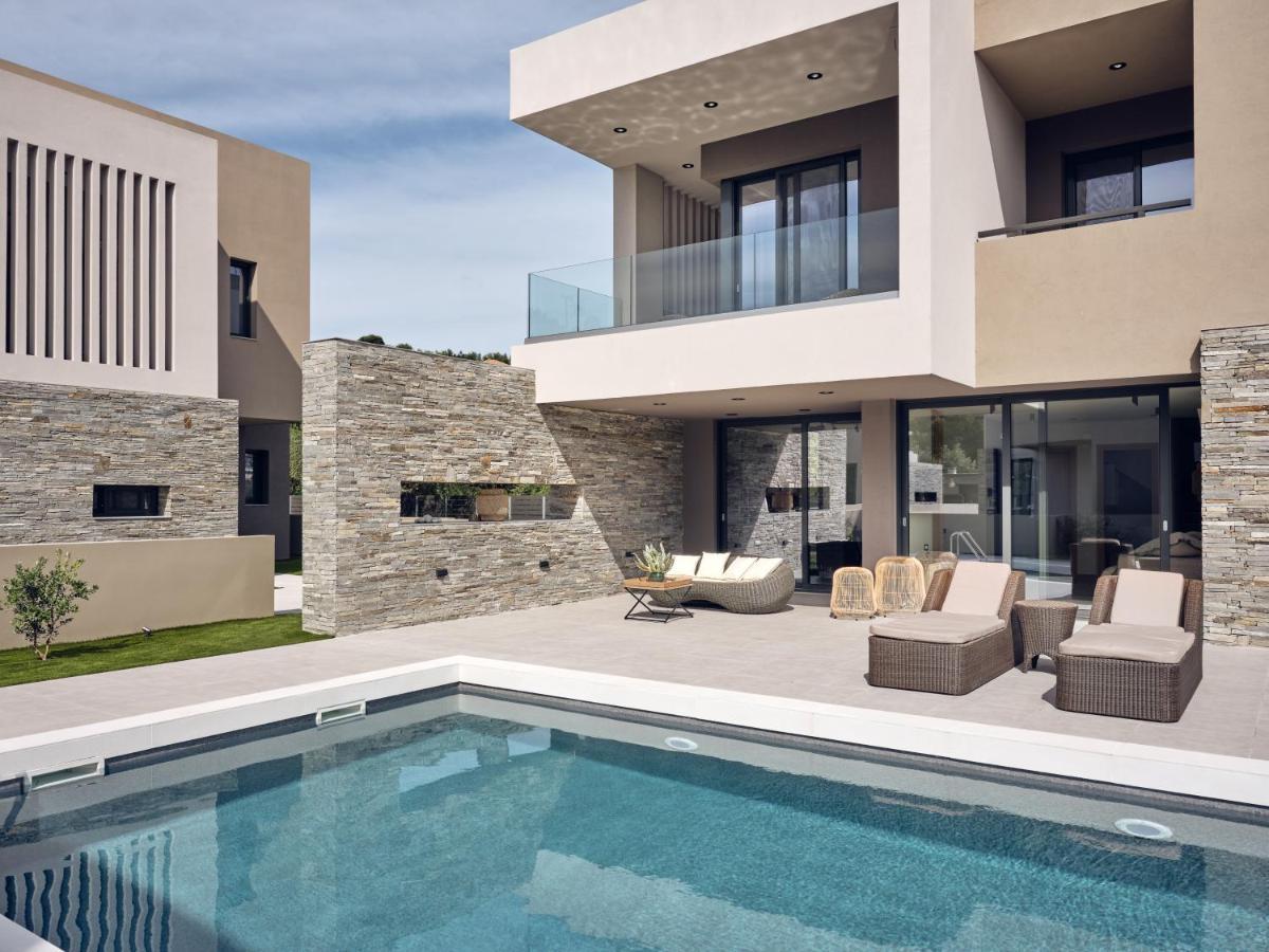 Aguacate Ioni With Heated Private Swimming Pool Villa Tsilivi  Buitenkant foto
